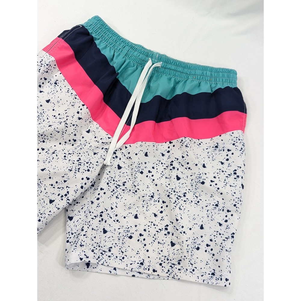 Chubbies The Aquatic Libations Classic Swim Trunks Mens XL Multicolor Pockets
